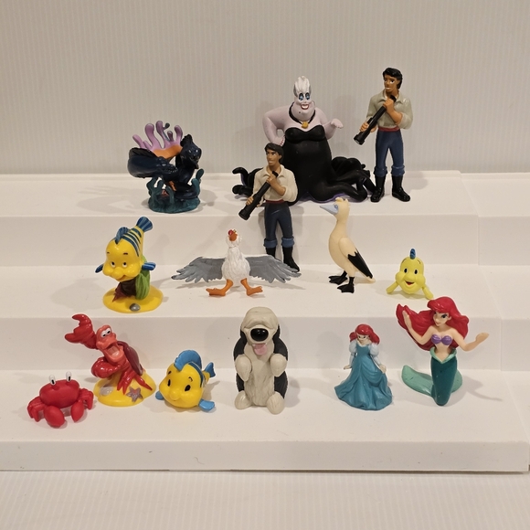 Disney Little Mermaid Figure Set - Picture 1 of 12